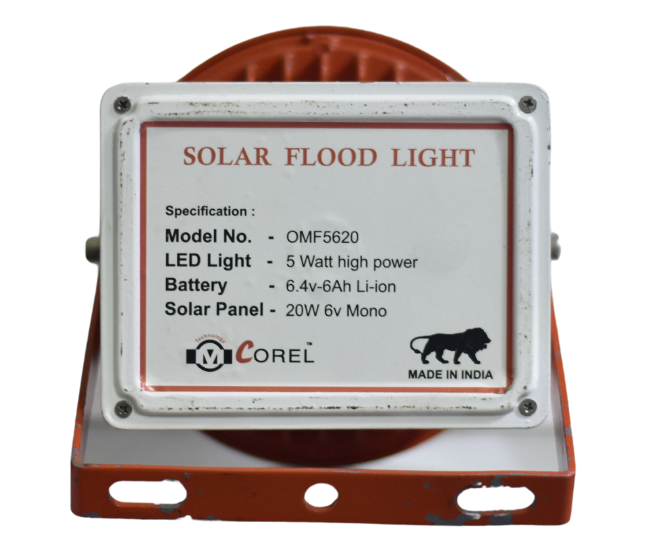 Solar Round Flood Light3